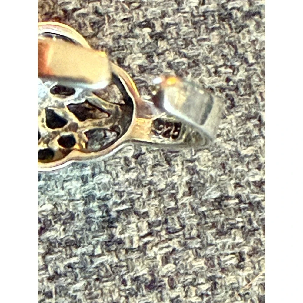 925‎ Sterling Silver Celtic Openwork Knot Toe Ring | Adjustable Irish